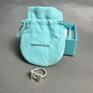 Tiffany & Co. Frank Gehry Axis Ring Sterling Silver 925 Size 6